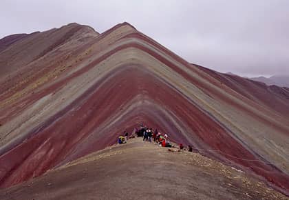 montaña de colores